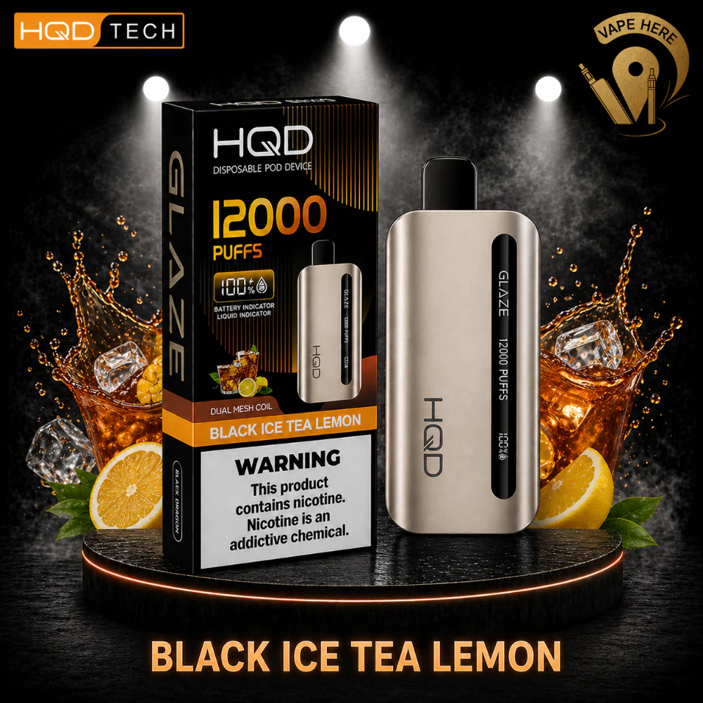 HQD CUVIE GLAZE 12000 PUFFS DISPOSABLE VAPE - Image 22