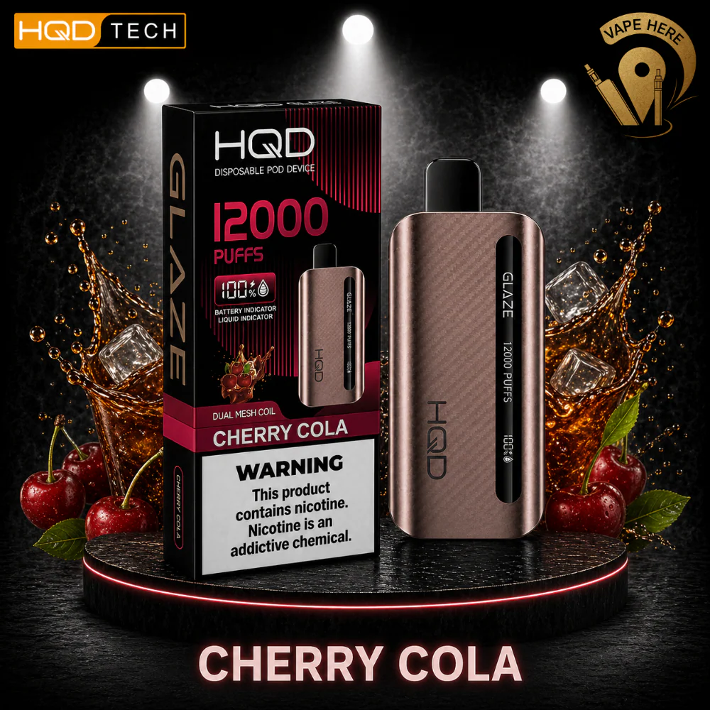 HQD CUVIE GLAZE 12000 PUFFS DISPOSABLE VAPE - Image 23