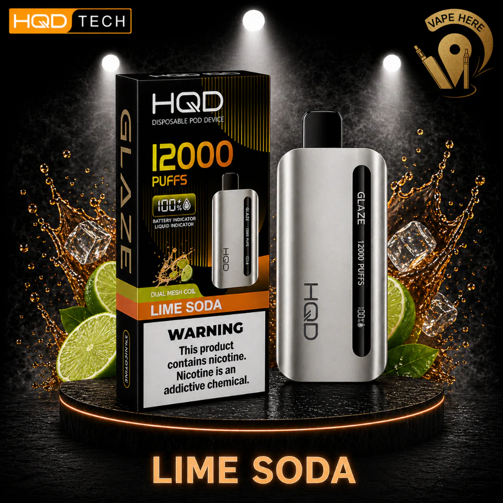 HQD CUVIE GLAZE 12000 PUFFS DISPOSABLE VAPE - Image 24