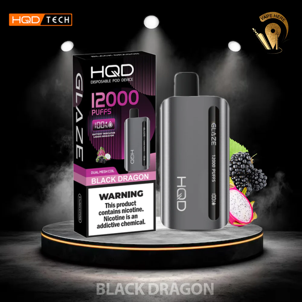 HQD CUVIE GLAZE 12000 PUFFS DISPOSABLE VAPE - Image 3