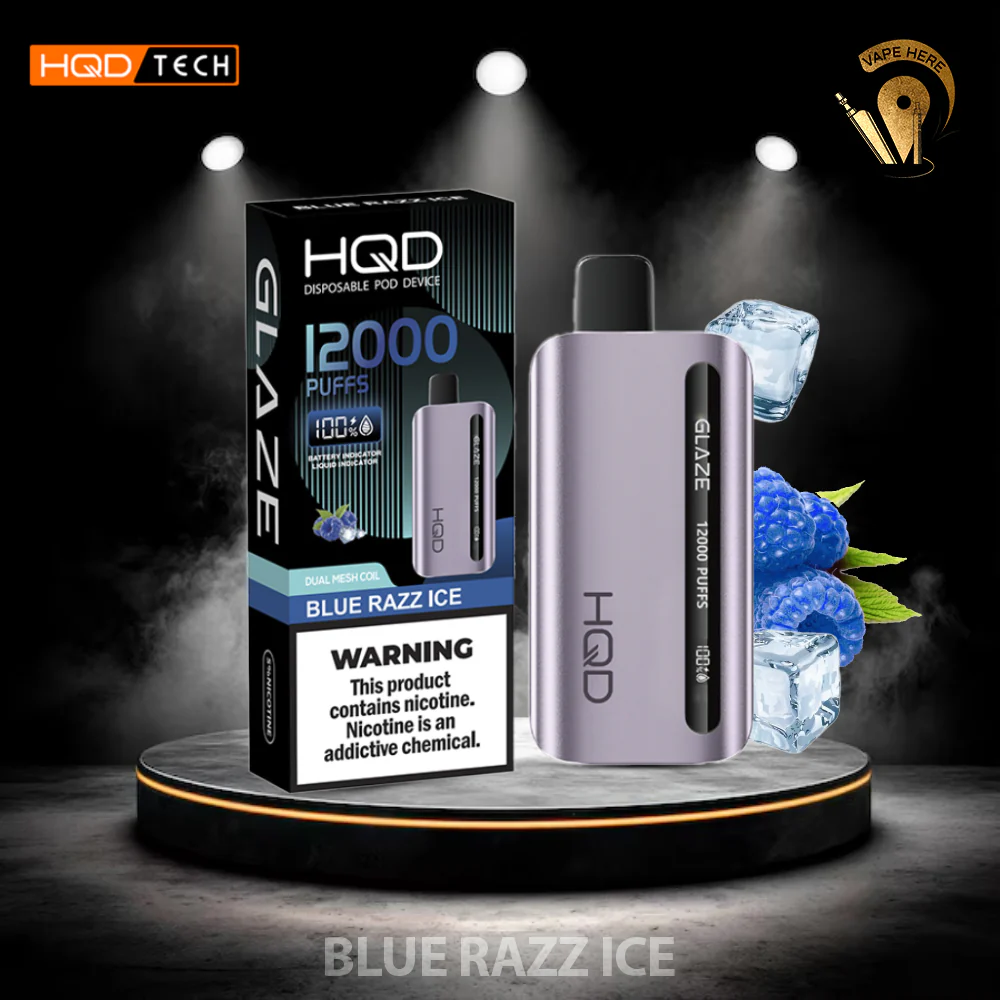 HQD CUVIE GLAZE 12000 PUFFS DISPOSABLE VAPE - Image 5