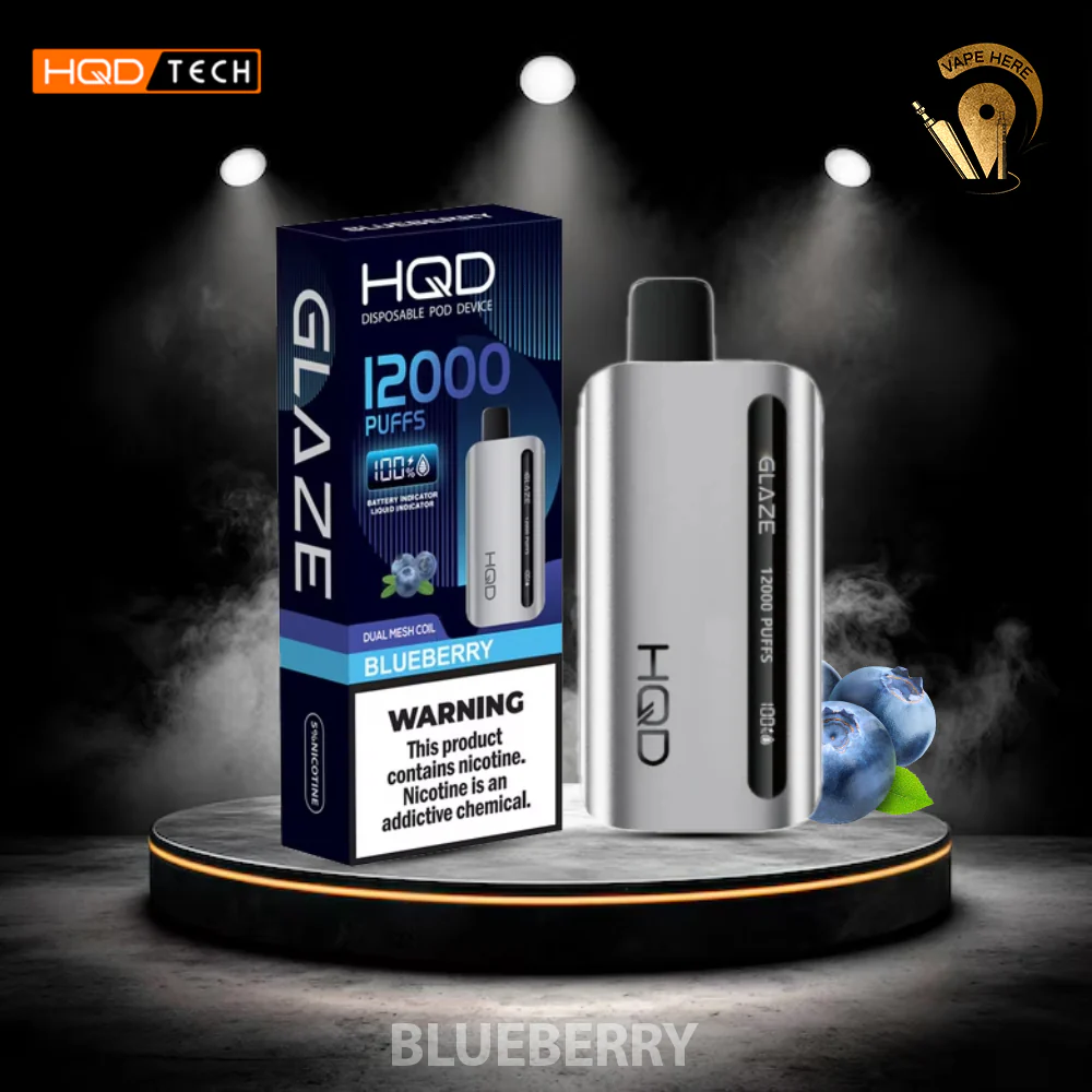 HQD CUVIE GLAZE 12000 PUFFS DISPOSABLE VAPE - Image 6
