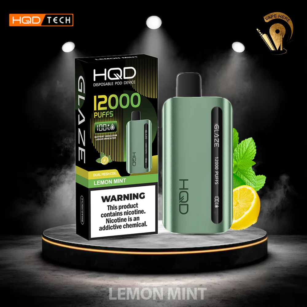 HQD CUVIE GLAZE 12000 PUFFS DISPOSABLE VAPE - Image 9