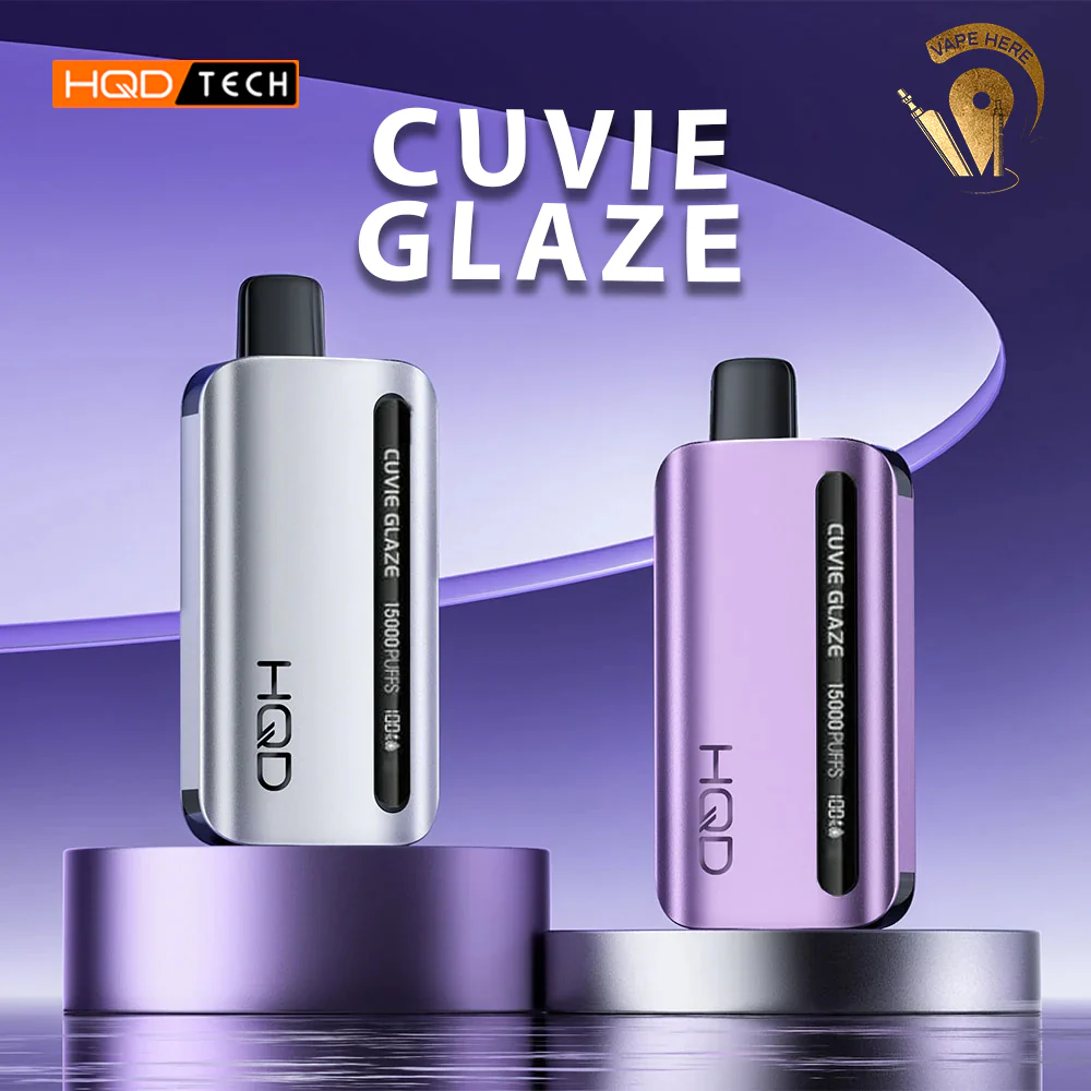 HQD CUVIE GLAZE 15000 PUFFS DISPOSABLE VAPE