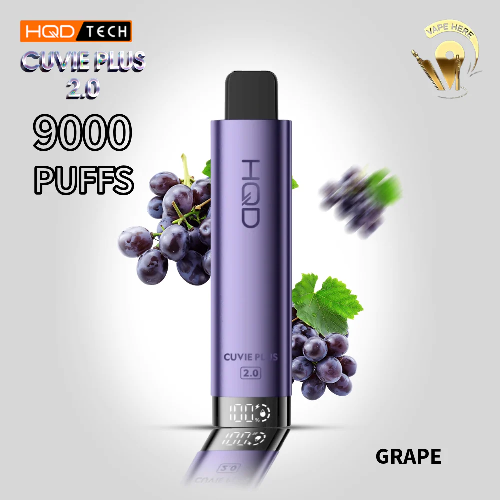 HQD CUVIE PLUS 2.0 DISPOSABLE VAPE 9K PUFFS (Non-Rechargeable) - Image 10