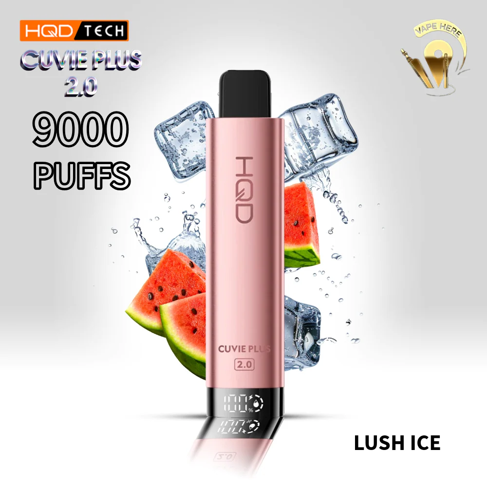 HQD CUVIE PLUS 2.0 DISPOSABLE VAPE 9K PUFFS (Non-Rechargeable) - Image 11