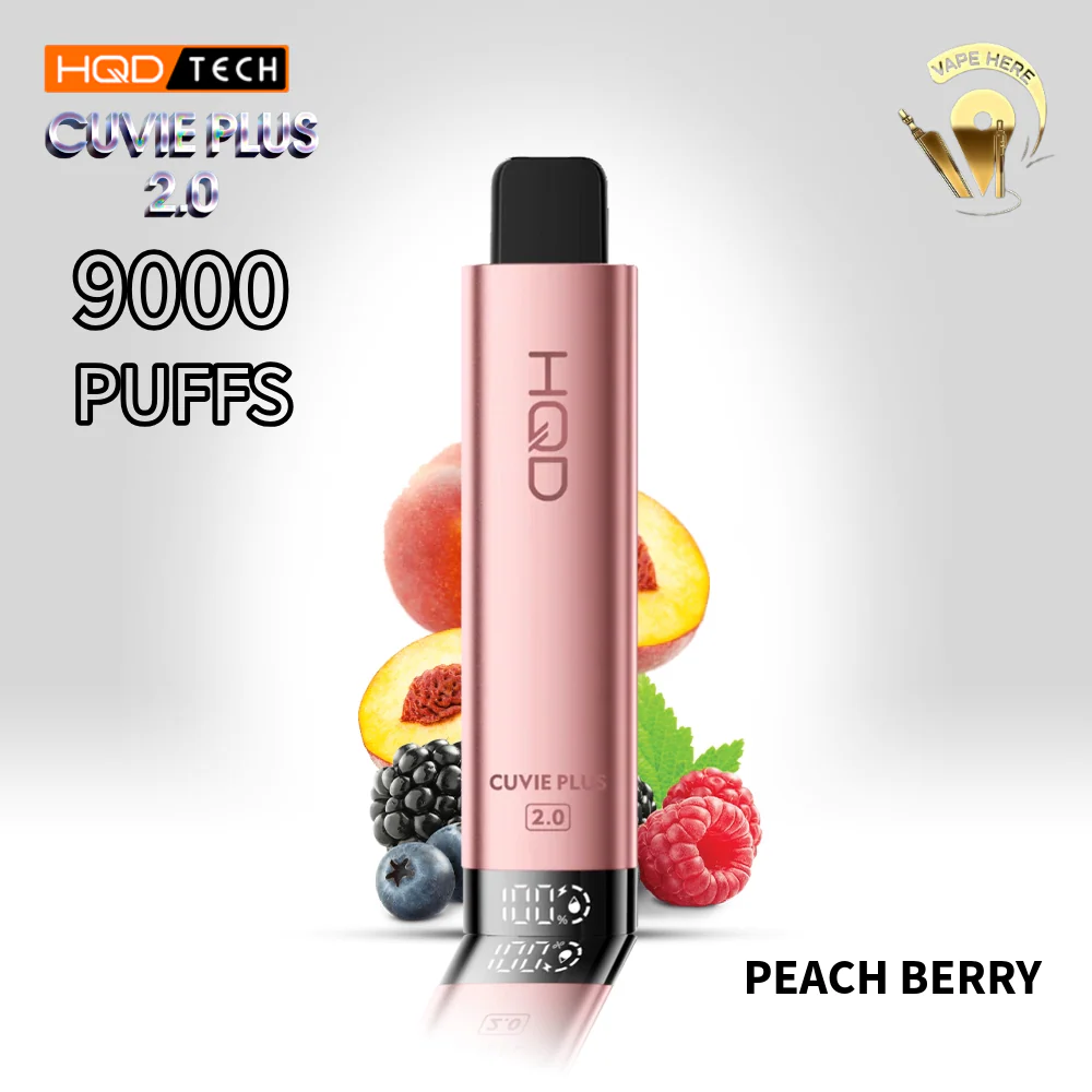 HQD CUVIE PLUS 2.0 DISPOSABLE VAPE 9K PUFFS (Non-Rechargeable) - Image 12