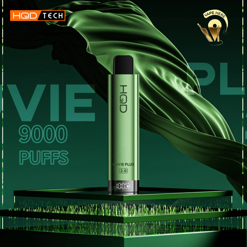 HQD CUVIE PLUS 2.0 DISPOSABLE VAPE 9K PUFFS (Non-Rechargeable) - Image 2