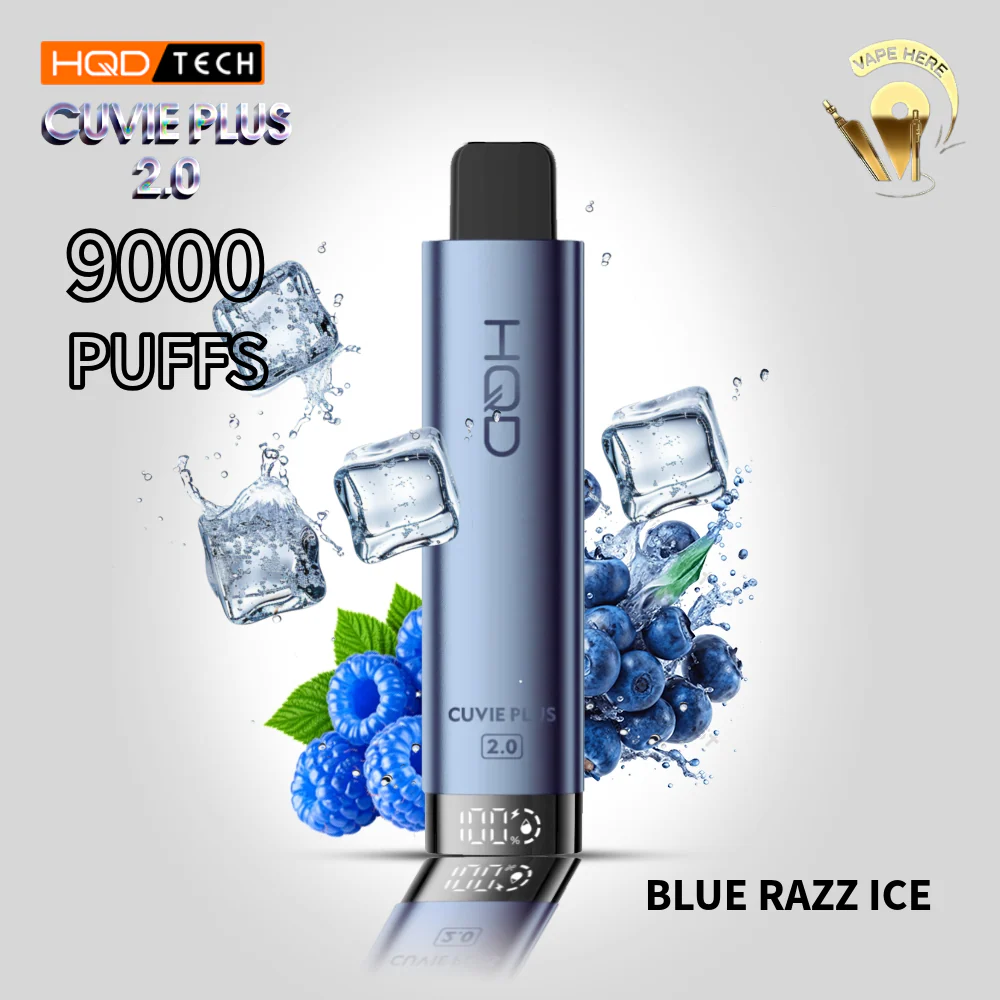 HQD CUVIE PLUS 2.0 DISPOSABLE VAPE 9K PUFFS (Non-Rechargeable) - Image 3