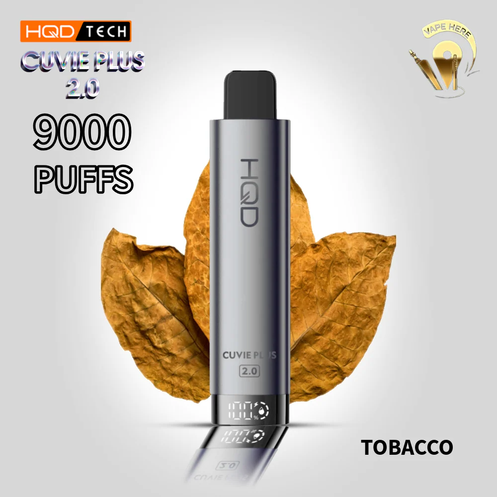 HQD CUVIE PLUS 2.0 DISPOSABLE VAPE 9K PUFFS (Non-Rechargeable) - Image 5
