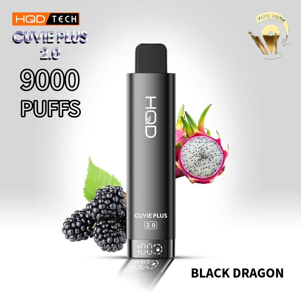 HQD CUVIE PLUS 2.0 DISPOSABLE VAPE 9K PUFFS (Non-Rechargeable) - Image 6