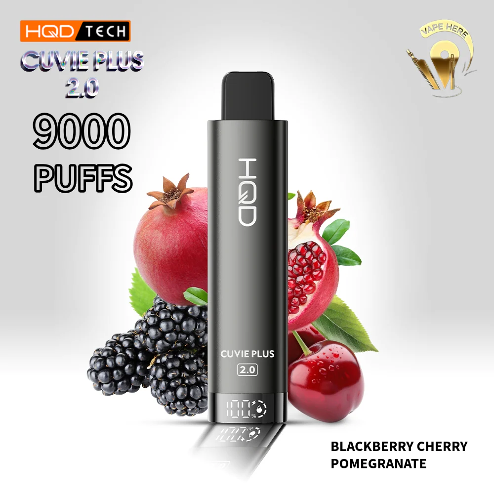 HQD CUVIE PLUS 2.0 DISPOSABLE VAPE 9K PUFFS (Non-Rechargeable) - Image 8