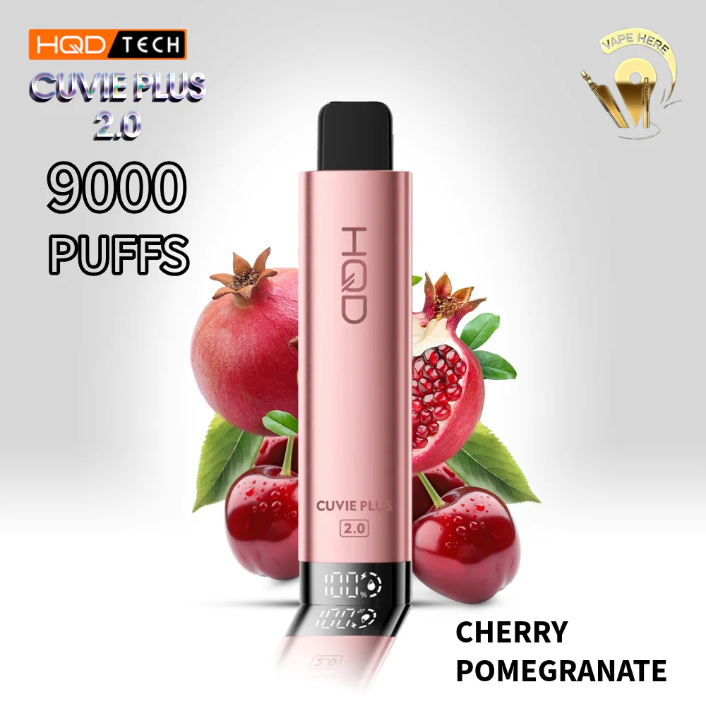 HQD CUVIE PLUS 2.0 DISPOSABLE VAPE 9K PUFFS (Non-Rechargeable) - Image 9