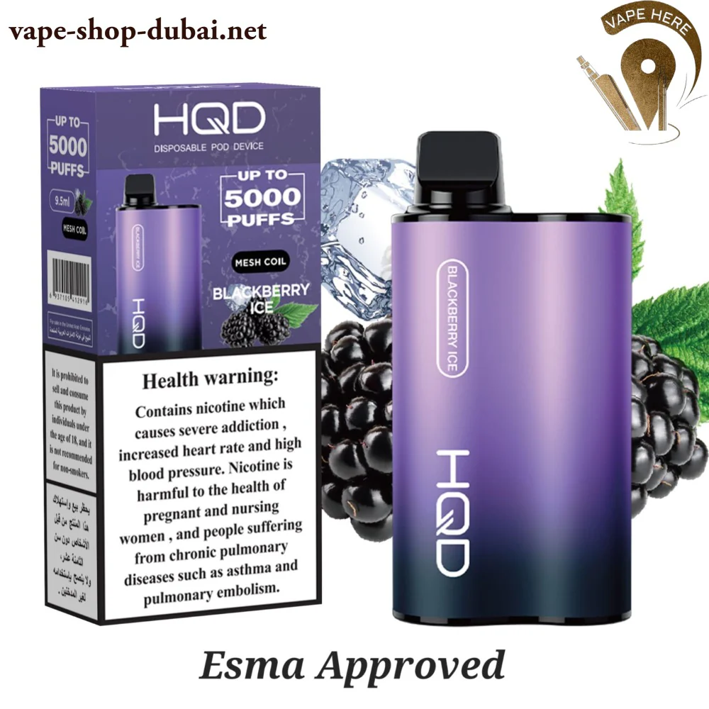 HQD CUVIE ULTIMATE 5000 PUFFS DISPOSABLE VAPE - Image 11