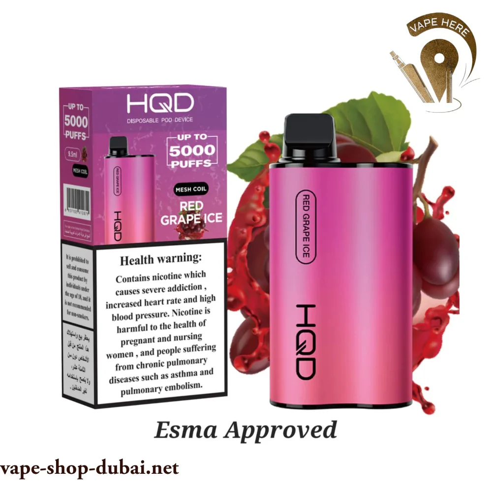 HQD CUVIE ULTIMATE 5000 PUFFS DISPOSABLE VAPE - Image 13