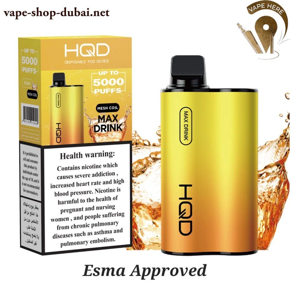 HQD CUVIE ULTIMATE 5000 PUFFS DISPOSABLE VAPE - Image 7