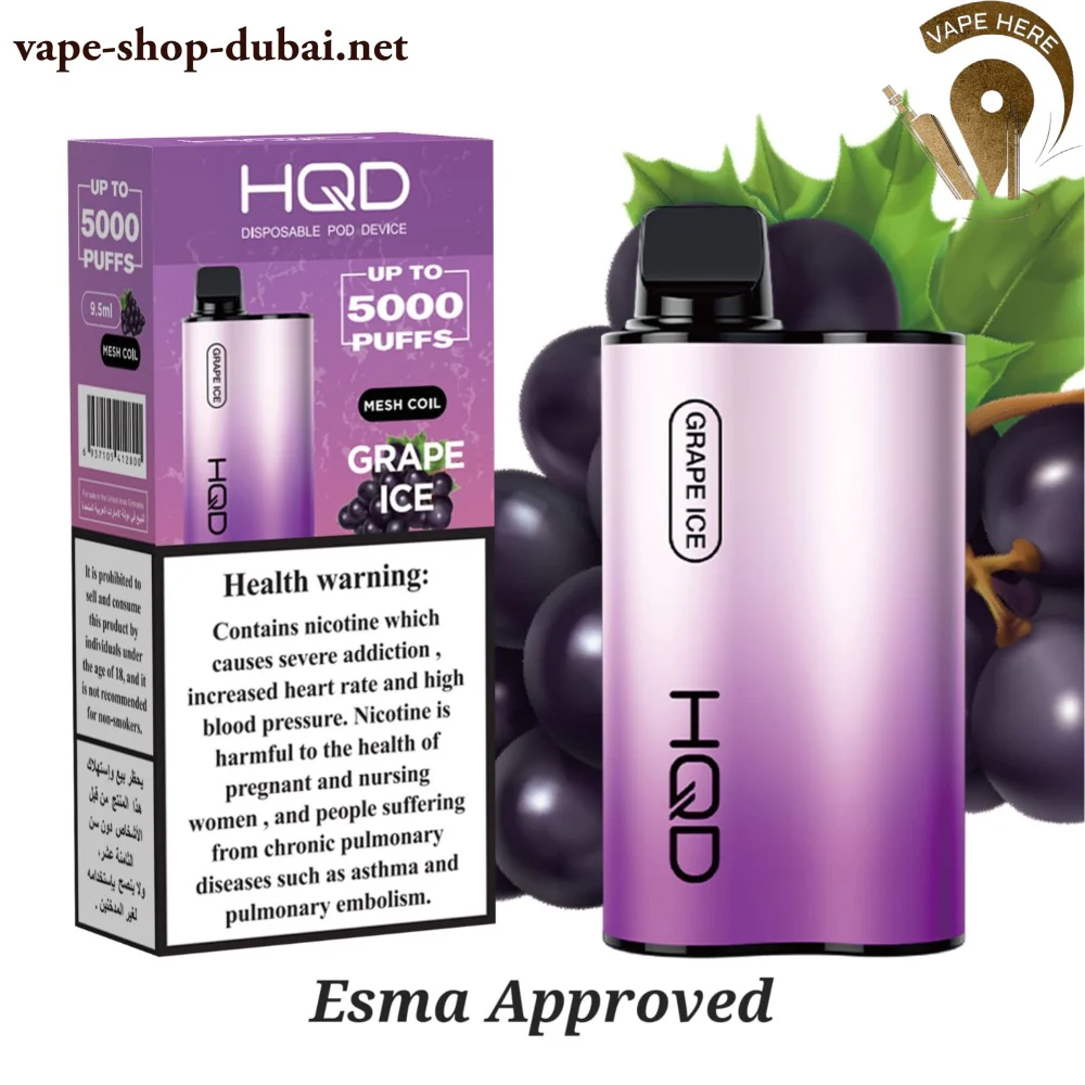 HQD CUVIE ULTIMATE 5000 PUFFS DISPOSABLE VAPE - Image 8