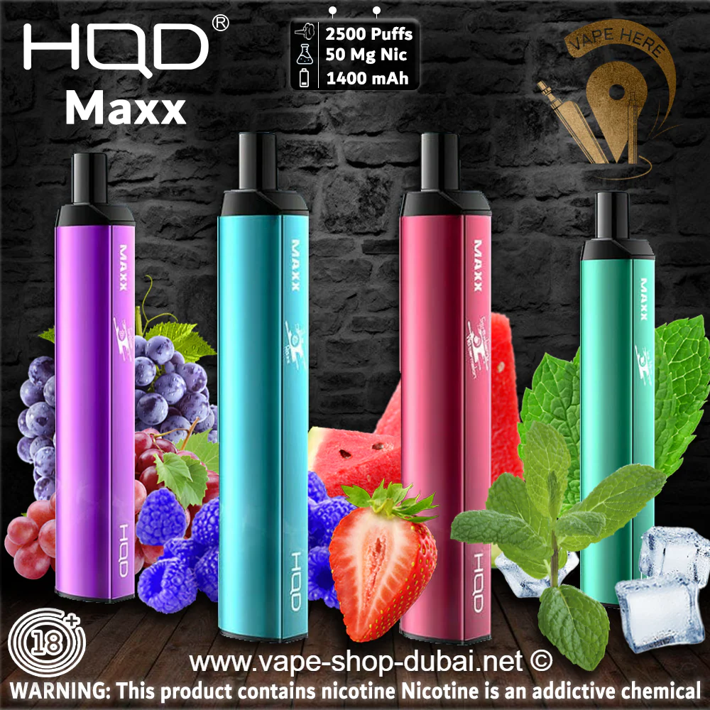 HQD Maxx 2500 Puffs Disposable Vape - Image 5