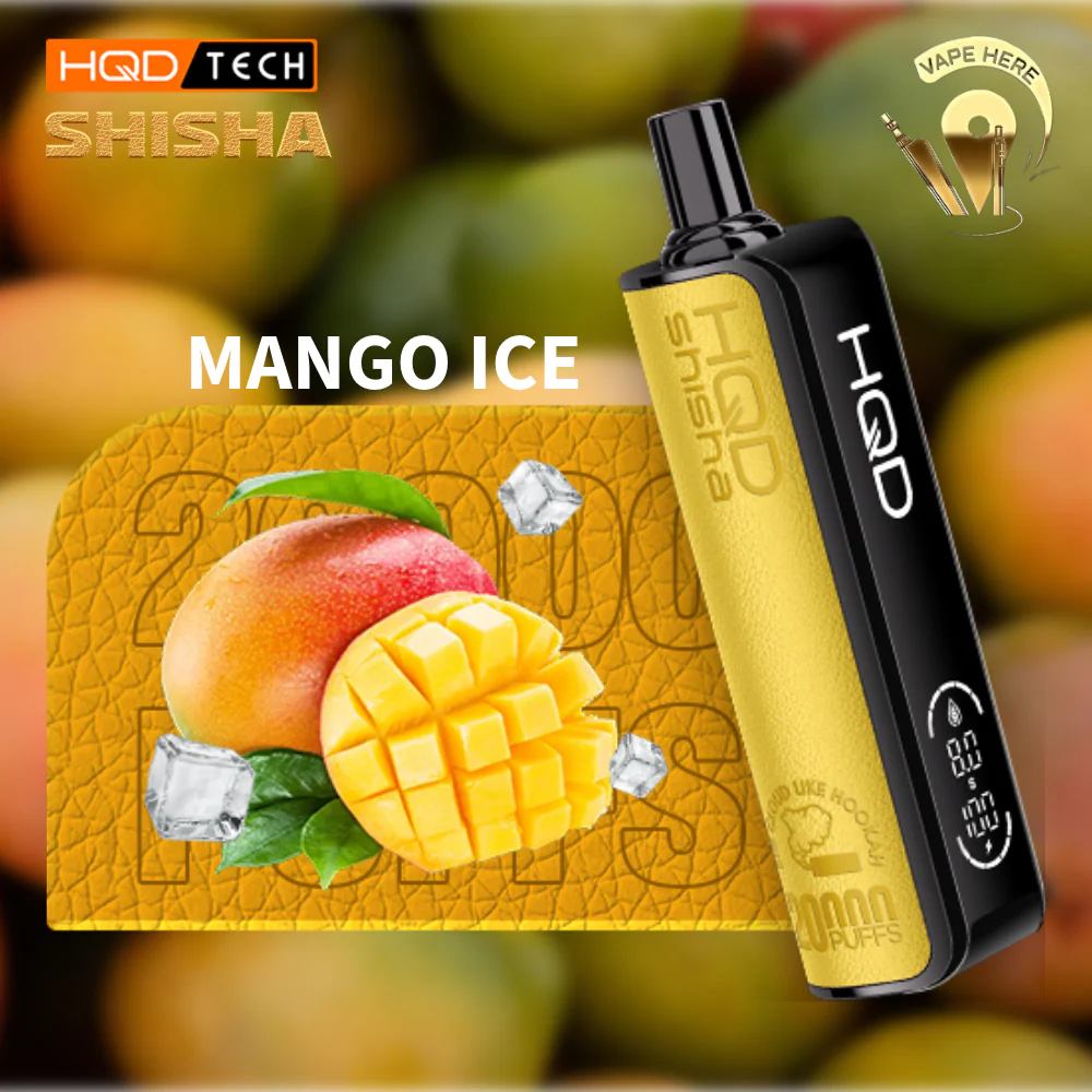 HQD SHISHA 20000 PUFFS - SHISHA DISPOSABLE VAPE 3MG - Image 11