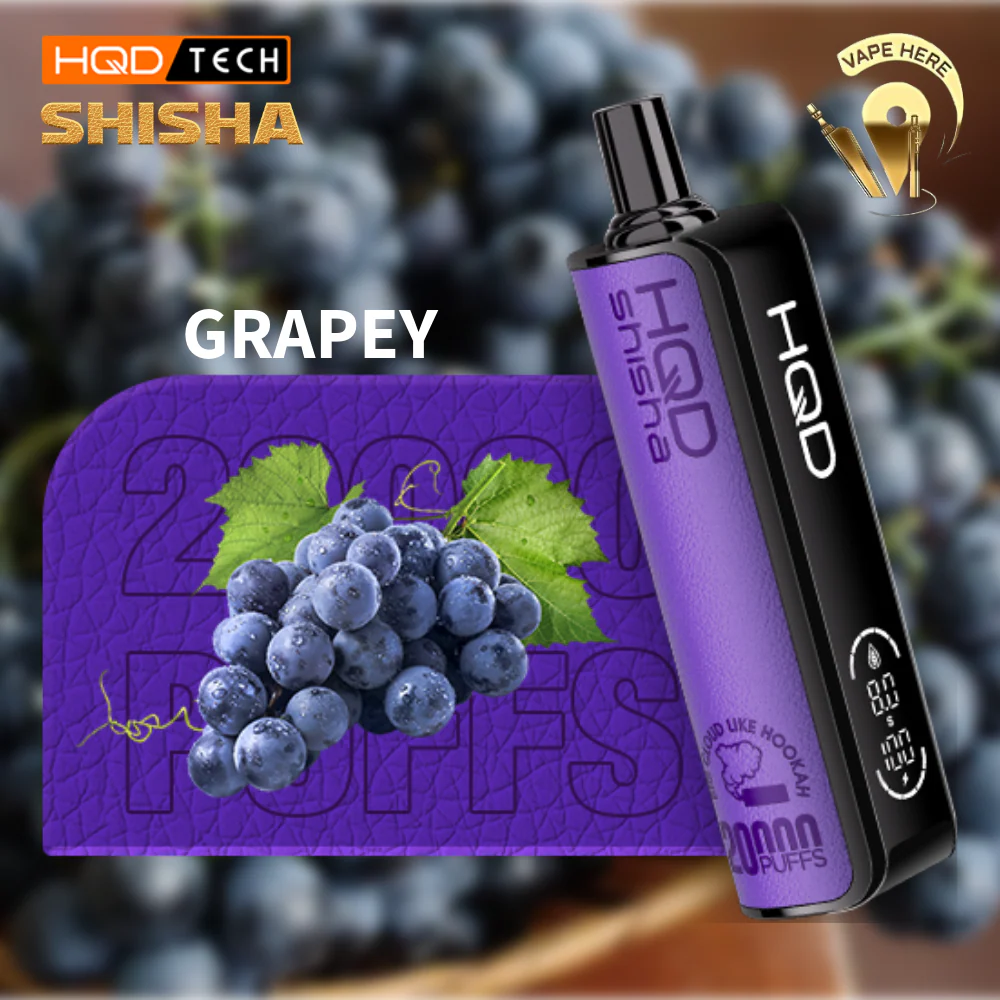 HQD SHISHA 20000 PUFFS - SHISHA DISPOSABLE VAPE 3MG - Image 5