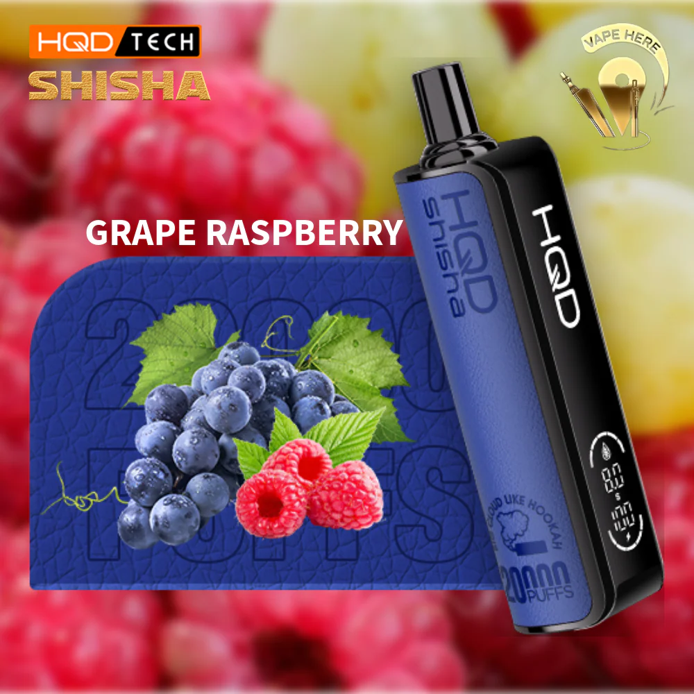 HQD SHISHA 20000 PUFFS - SHISHA DISPOSABLE VAPE 3MG - Image 6