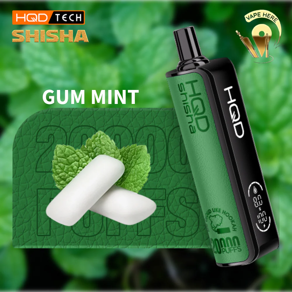 HQD SHISHA 20000 PUFFS - SHISHA DISPOSABLE VAPE 3MG - Image 7
