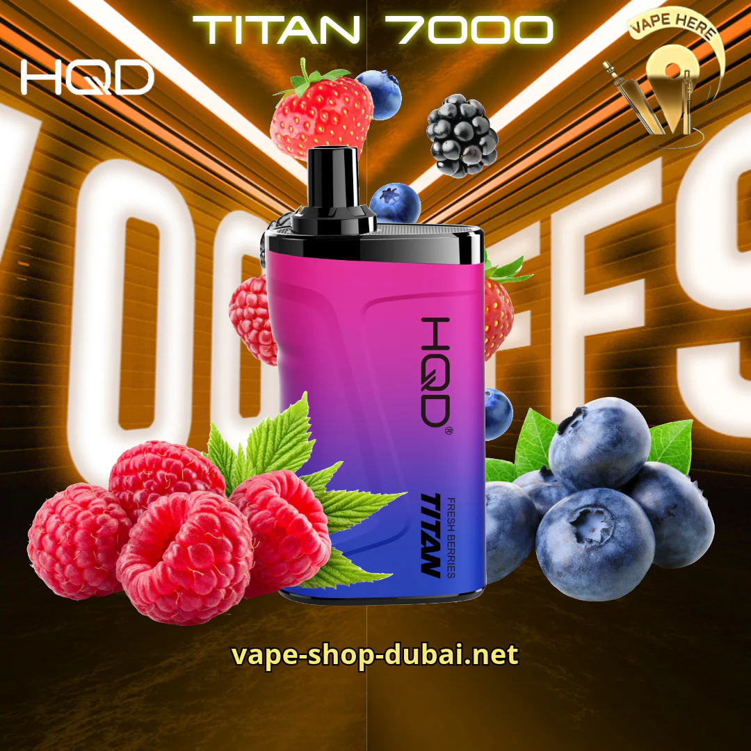 HQD TITAN 7000 PUFFS 50MG Disposable Vape - Image 4