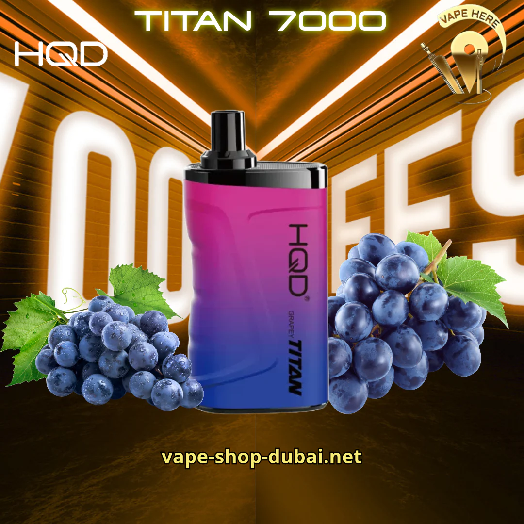 HQD TITAN 7000 PUFFS 50MG Disposable Vape - Image 5