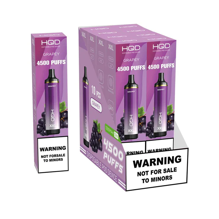 HQD XXL DISPOSABLE 4500 PUFFS - Image 9