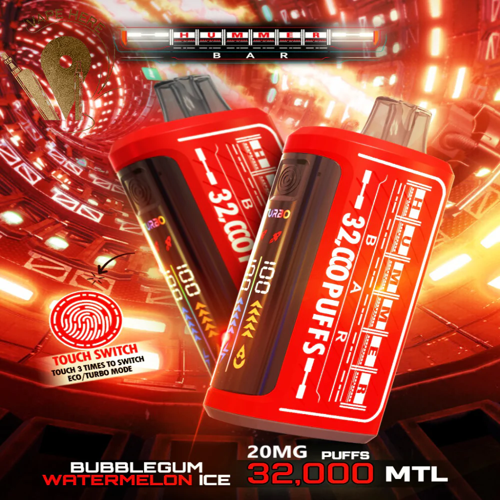 Hummer Bar 32000 Puffs Disposable Vape Touch Switch - Image 13