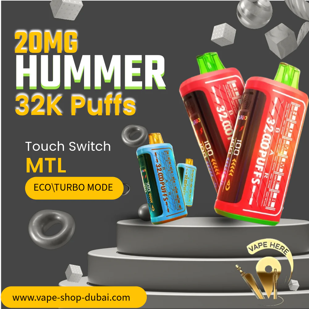Hummer Bar 32000 Puffs Disposable Vape Touch Switch - Image 2