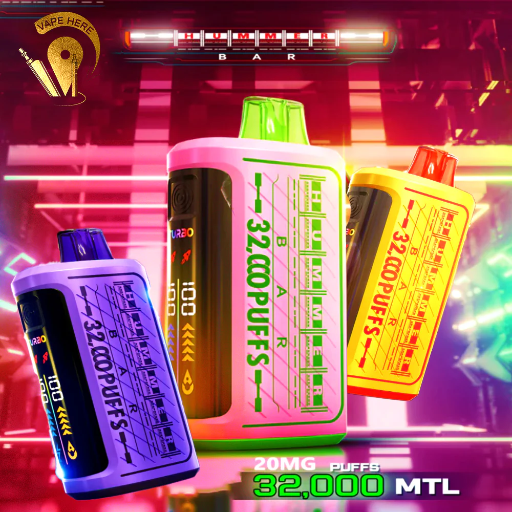 Hummer Bar 32000 Puffs Disposable Vape Touch Switch - Image 3