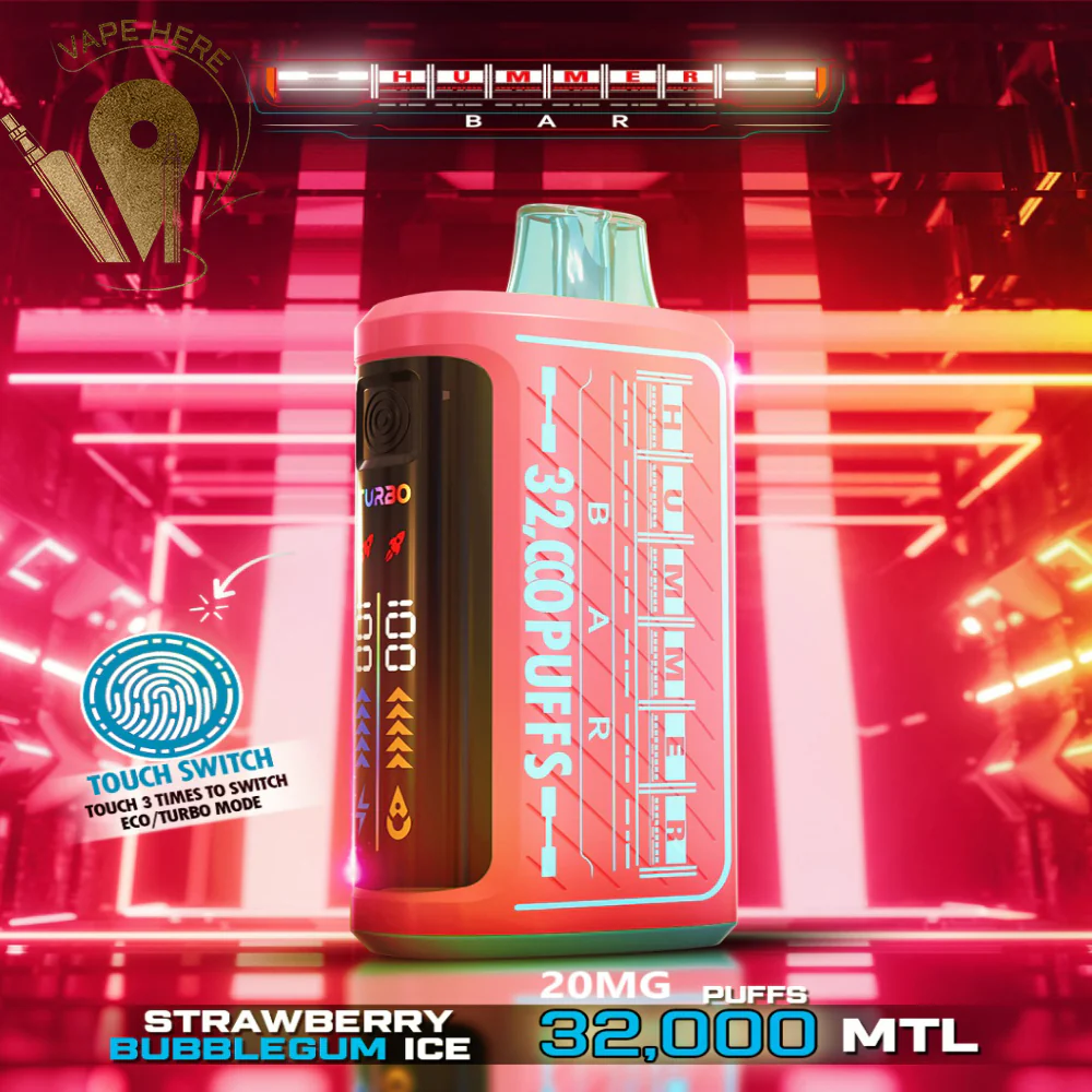 Hummer Bar 32000 Puffs Disposable Vape Touch Switch - Image 5