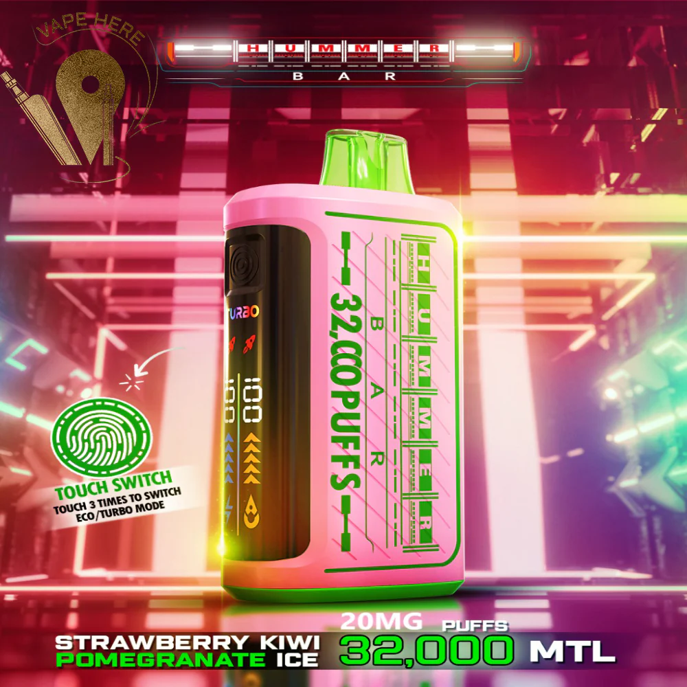 Hummer Bar 32000 Puffs Disposable Vape Touch Switch - Image 7