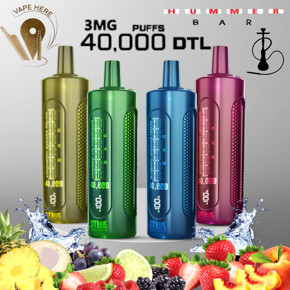 Hummer Bar 40000 Puffs Shisha Disposable Vape - Image 2