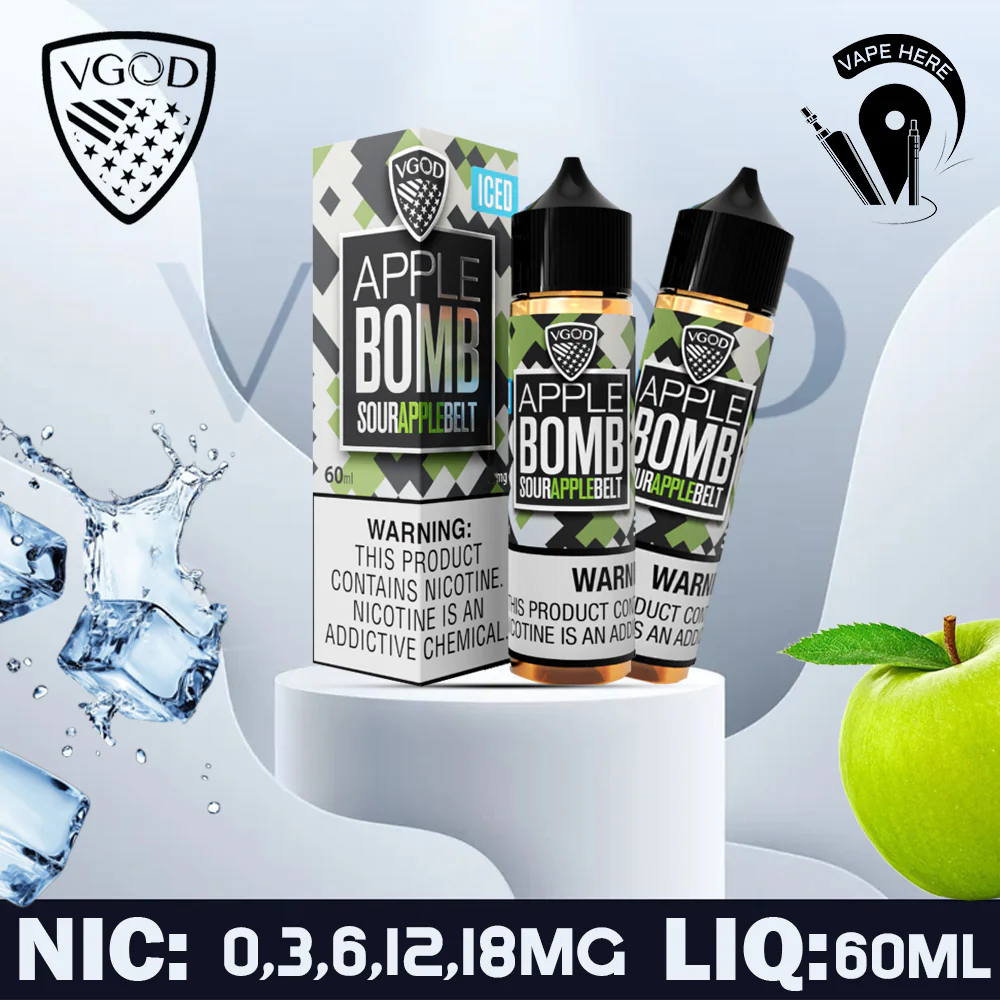 VGOD Iced Apple Bomb - 60ml - Image 2