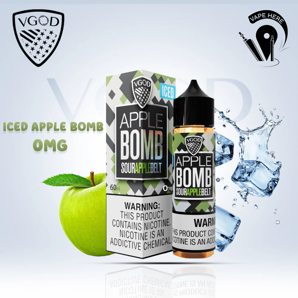 VGOD Iced Apple Bomb - 60ml - Image 3
