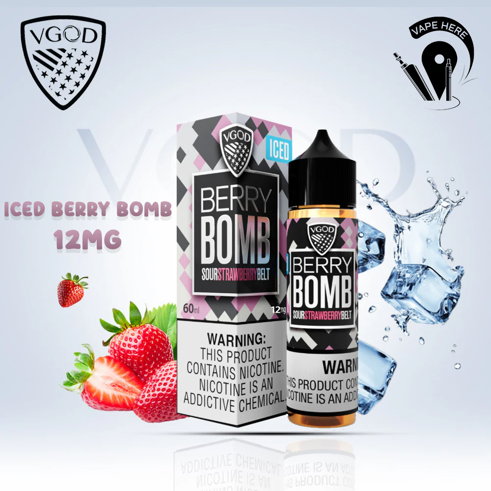 VGOD Iced Berry Bomb - 60ml - Image 6
