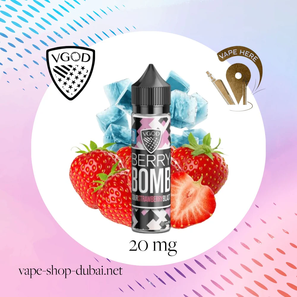VGOD Iced Berry Bomb Nic Salts - 30ml - Image 6