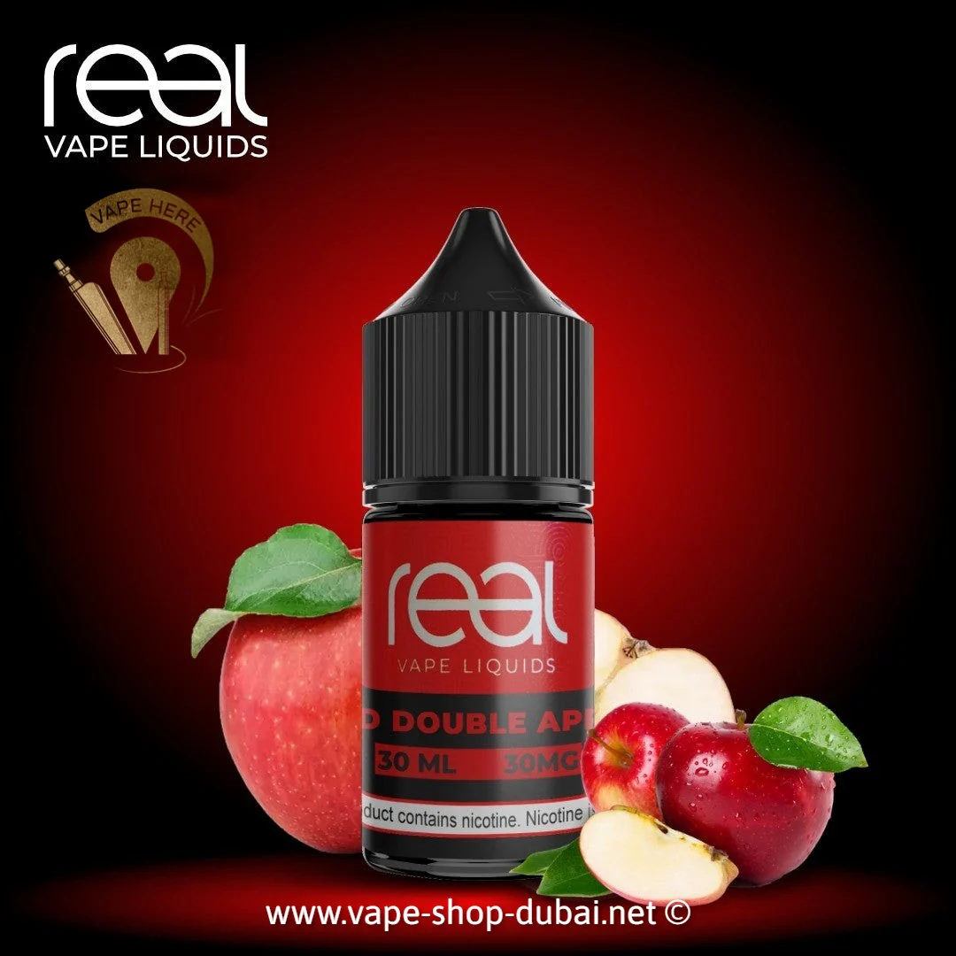 ICED DOUBLE APPLE - REAL VAPE SALTNIC 30ml