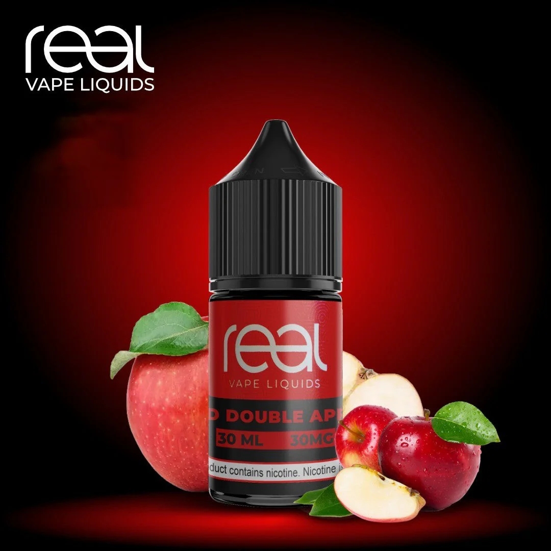 ICED DOUBLE APPLE - REAL VAPE SALTNIC 30ml - Image 2