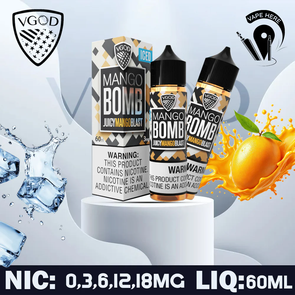 VGOD Iced Mango Bomb - 60ml - Image 2