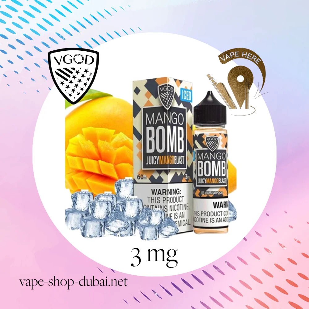 VGOD Iced Mango Bomb - 60ml - Image 9
