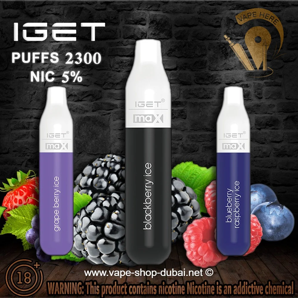 IGET MAX Disposable Pod Device (2300 PUFFS) - Image 4