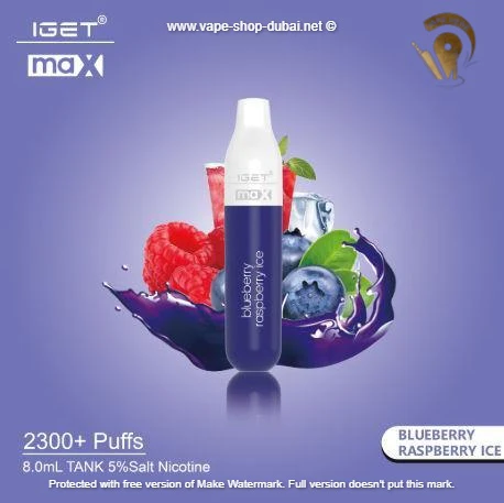 IGET MAX Disposable Pod Device (2300 PUFFS) - Image 6