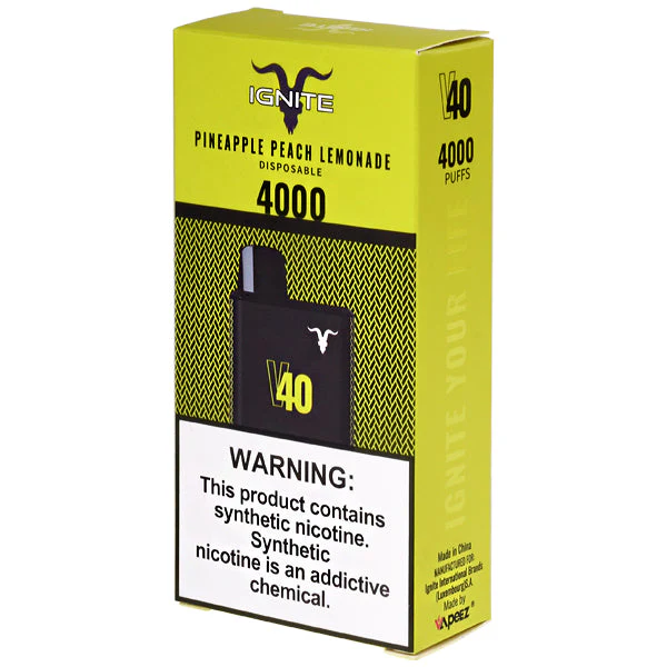 IGNITE 4000 Puffs V40 Disposable Vape - Image 13