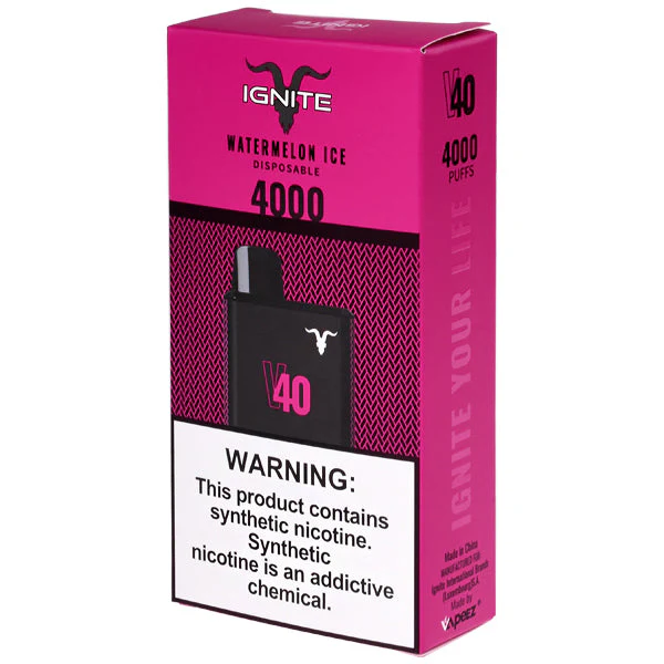 IGNITE 4000 Puffs V40 Disposable Vape - Image 15