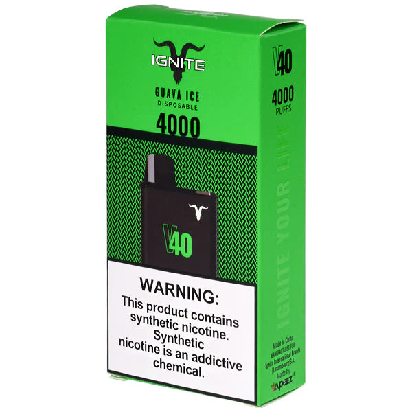 IGNITE 4000 Puffs V40 Disposable Vape - Image 19