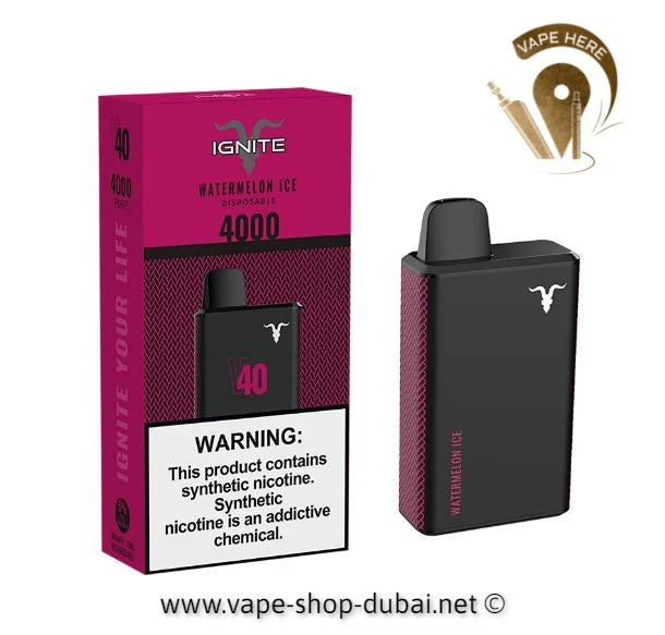IGNITE 4000 Puffs V40 Disposable Vape - Image 3