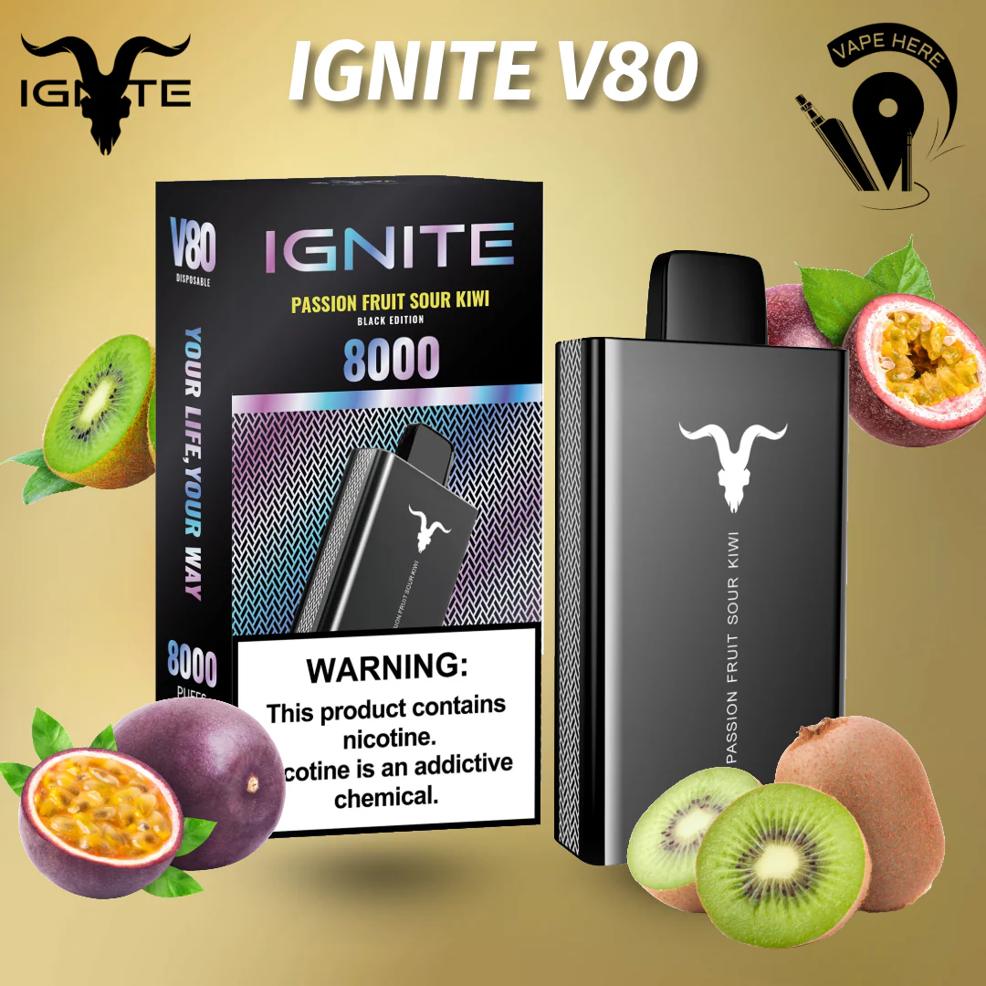 IGNITE V80 Disposable Vape 8000 PUFFS 20MG - Image 11